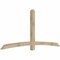 Ekena Millwork Bellingham Rough Sawn Timber Gable Bracket, Douglas Fir, 96"W x 44"H x 4"D x 4"F, 11/12 Pitch GBW096X44X0404BEL00RDF - alternate 5